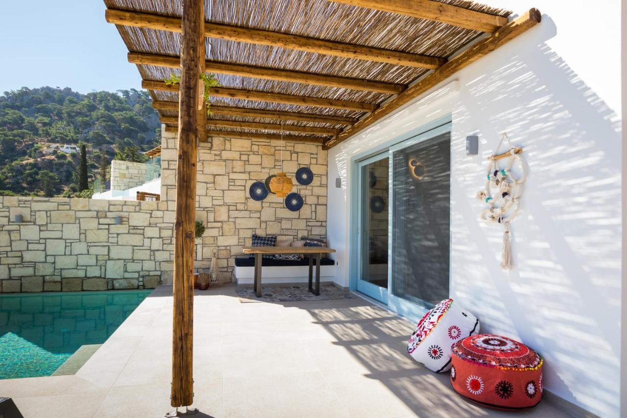 Two Goats Villas Kyra Panagia Exterior foto