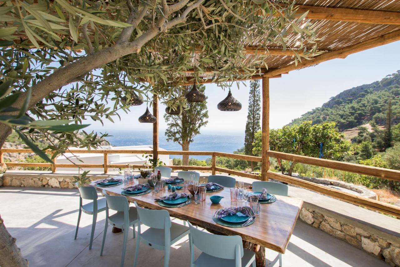 Two Goats Villas Kyra Panagia Exterior foto